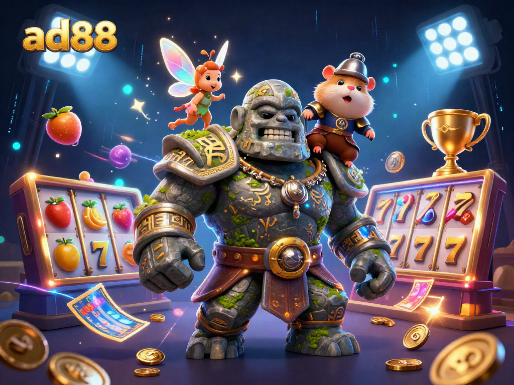 Spin the reels with ad88 in an exciting fusion of animated characters, slots, and dynamic casino action.