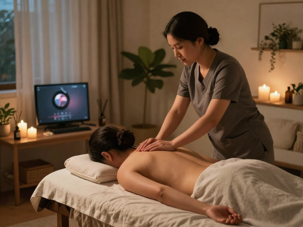 Experience a premium 광명출장안마 in a tranquil home setting with expert massage therapy.