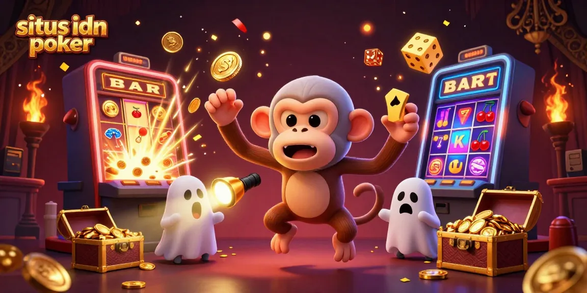 Permainan berkelas situs idn poker dengan kombinasi karakter hantu dan monyet di kasino