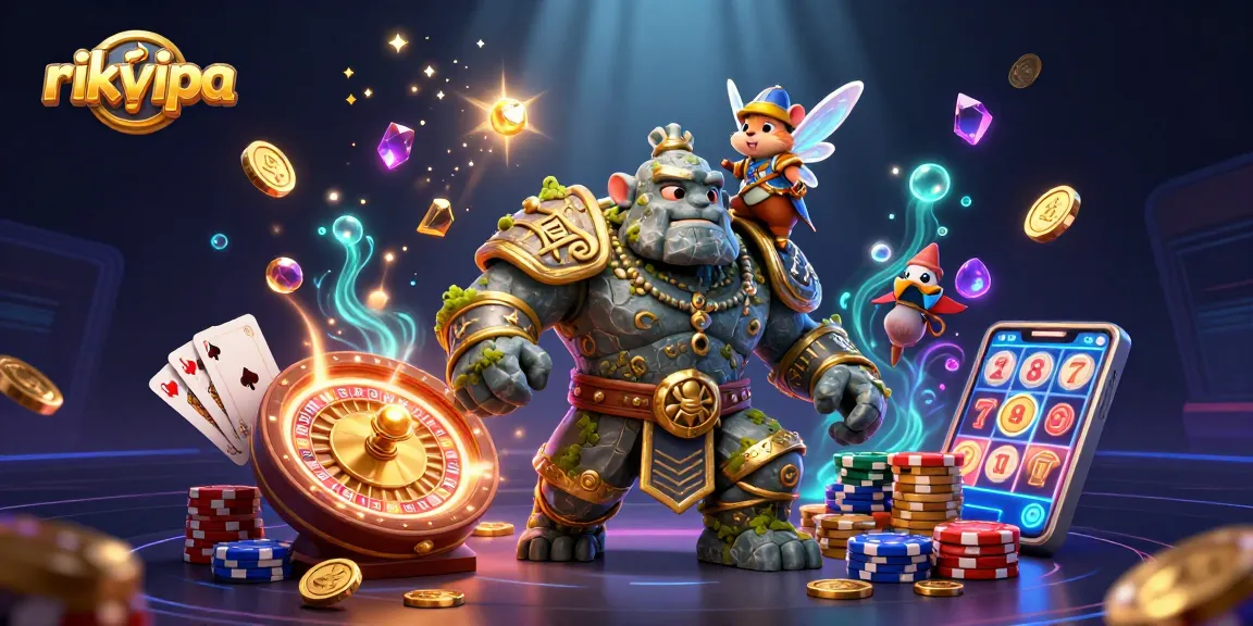 Experience the excitement of rikvipa with a vibrant casino adventure featuring enchanting characters and dynamic gameplay elements.
