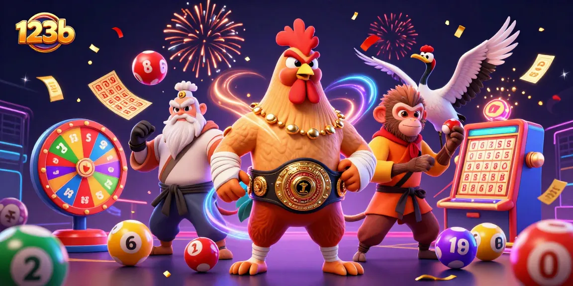 Engage with thrilling gaming experiences at 123b with dynamic lottery elements and vibrant casino visuals.