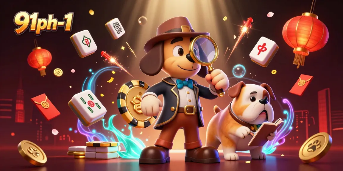 Experience winning moments with the exciting atmosphere of 91ph-1 in this dynamic casino illustration.