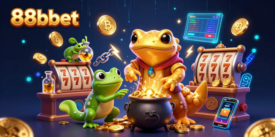 Experience thrilling slots at 88bbet with alchemists turning metals into gold coins.