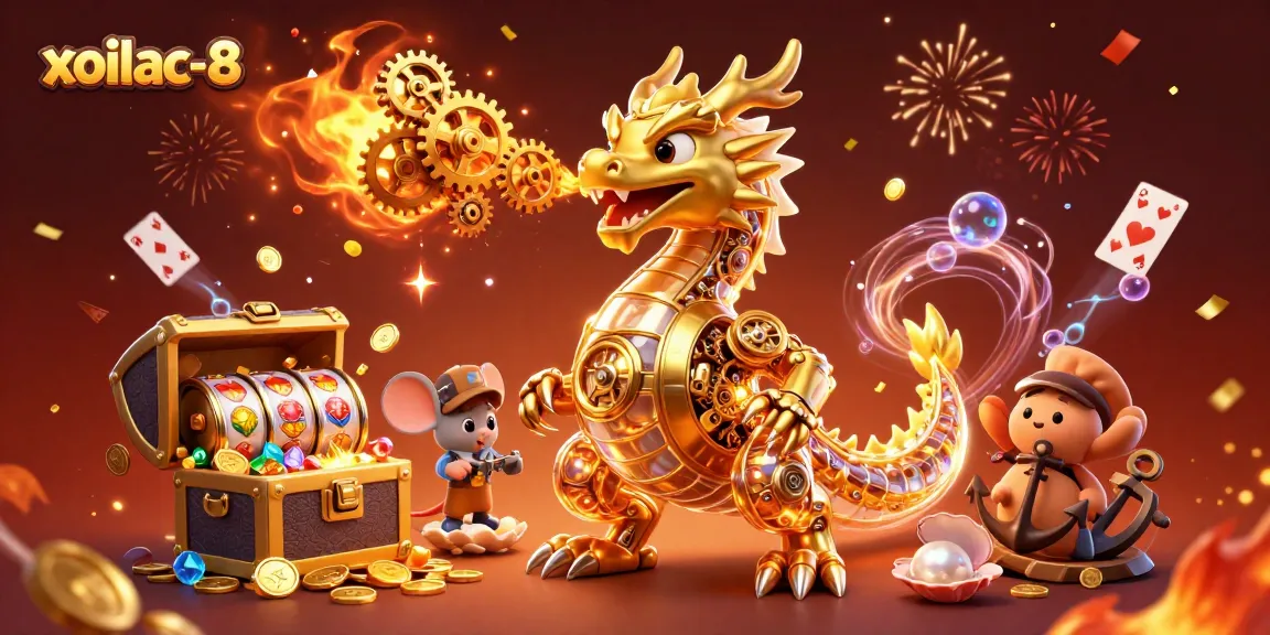 Experience the thrill of gaming with xoilac-8's vibrant slot action and golden rewards.