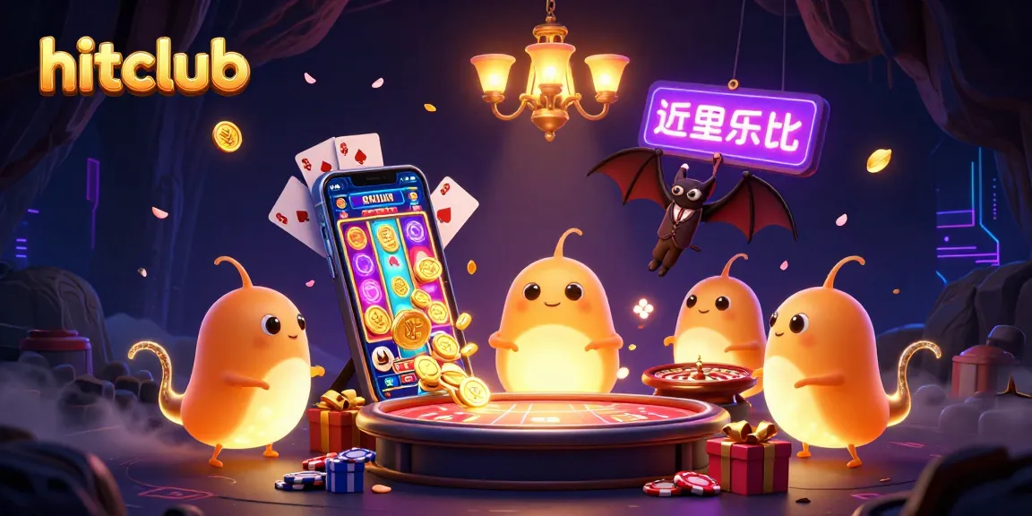 Experience the thrill of hitclub with vibrant 3D casino fun, glowing characters, and dynamic gaming action.