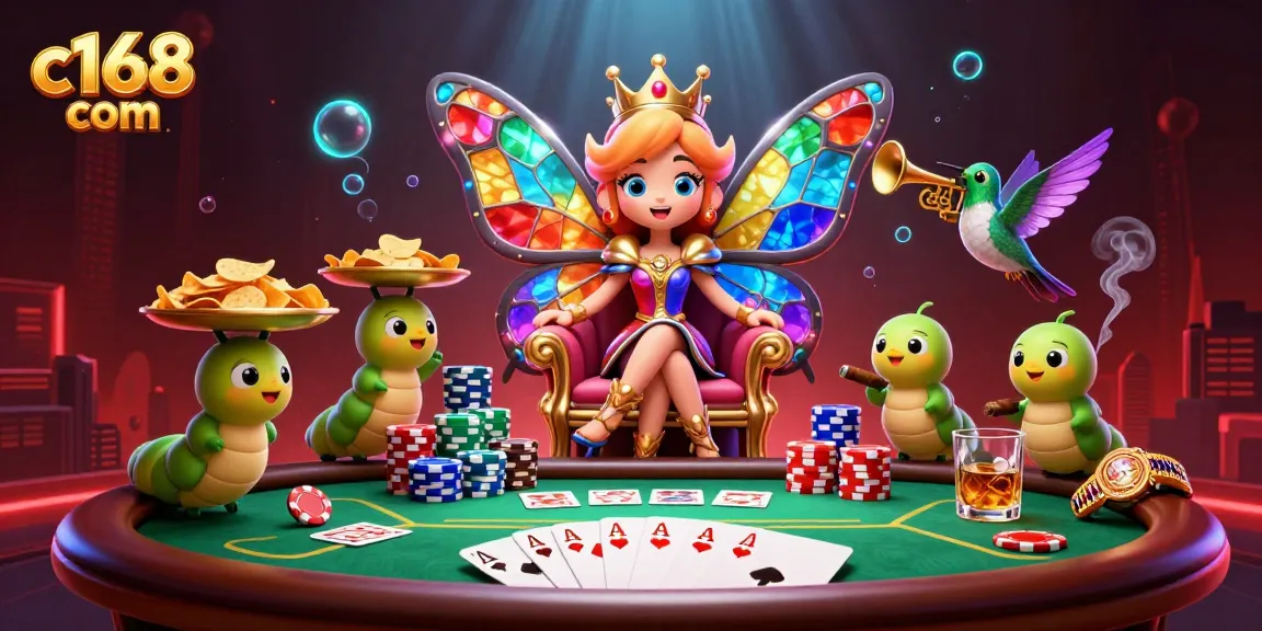 Engage with c168 com as you play exciting poker at a vibrant casino scene.